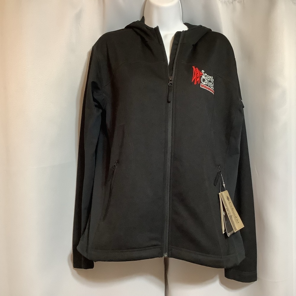 Columbia Titanium Colter Bay Hoodie Women’s Size XL Fitted Scenic Caves Logo